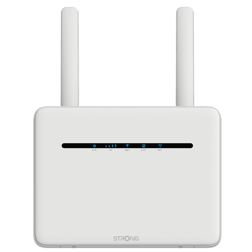 Strong 4 G Router - White - Gigabit Ethernet - 10/100/1000 Mbit/s - Model 4GROUTER1200 802.11ac 802.11b 802.11n 802.3ab 802.3u