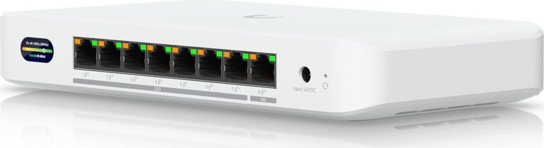 UBIQUITI Ethernet Switch 2.5 G 10 G Support 7 RJ-45 Ports PoE 185W W129287157