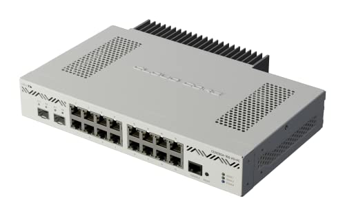 Mikrotik CCR2004-16 G-2S+PC Cloud Core Router - 16-Port Switch - 10 GigE