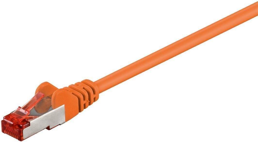 MicroConnect S/FTP CAT6 25 m Orange LSZH Cable (SSTP625O)