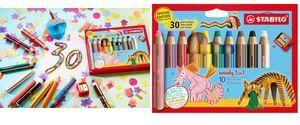 STABILO Woody 3 in 1 Multitalent Pencil, 10-Pack, 30 Years Round Edition