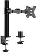 LogiLink - Table mount for LCD display (adjustable arm) - Steel - Black - Screen size: 43.2-81.3 cm (17"-32")
