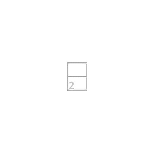 Avery - Adressetiketten - weiß - 199,6 x 143,5 mm - 200 Etikett(en) (100 Bogen x 2) (L7168-100) afbeelding 1