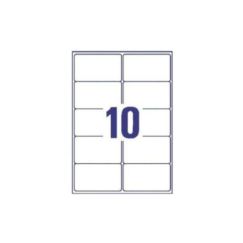 Avery - Adressetiketten - weiß - 99,1 x 57 mm - 1000 Etikett(en) (100 Bogen x 10) (L7173-100) afbeelding 1