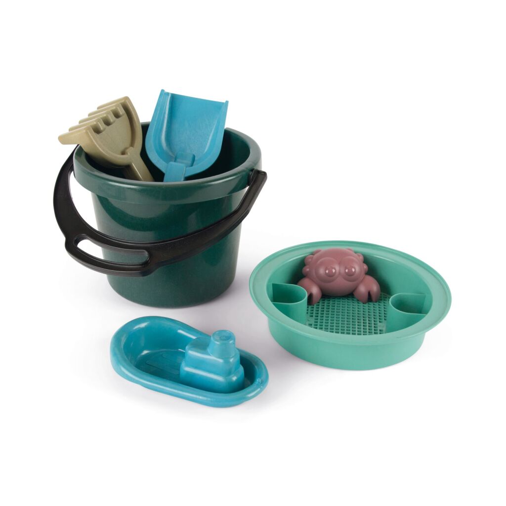 Dantoy 6-piece Bucket Set for Sand and Water Play