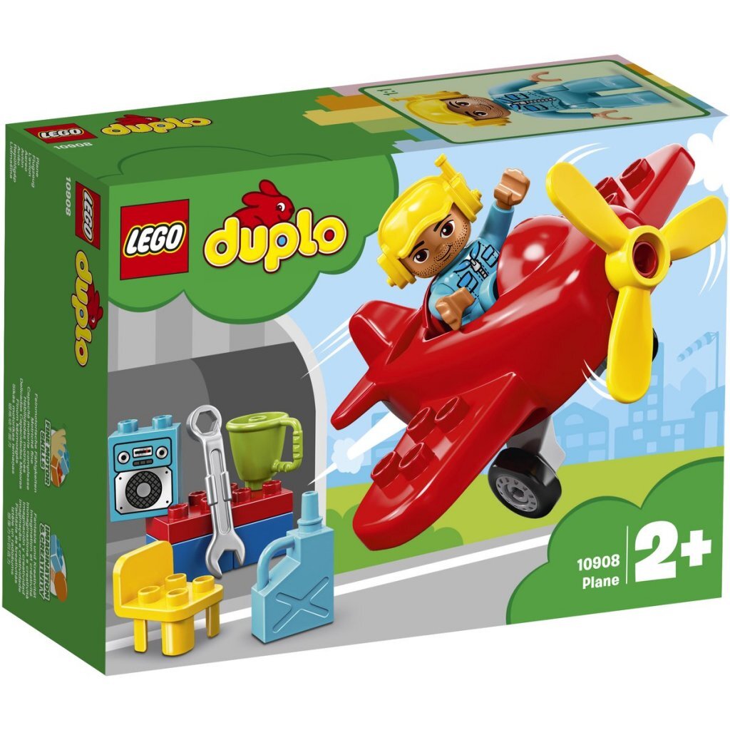 Lego Duplo City Airplane - Fun Playset for 2 Years+