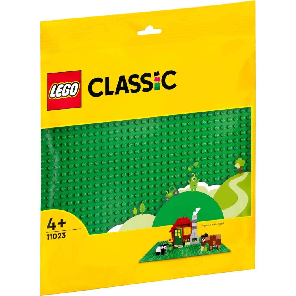 Lego Classic 11023 Green Baseplate - 25x25cm for Building