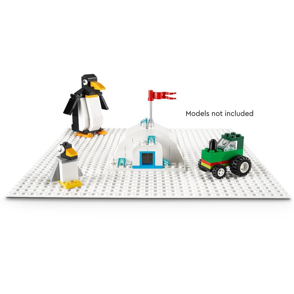 Lego Classic Baseplate White 25x25 cm 32x32 Studs 11026