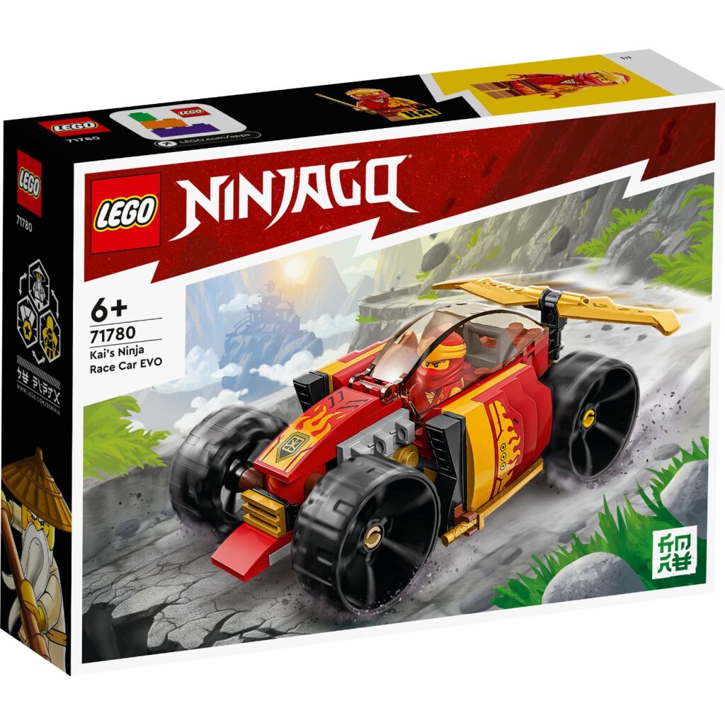 Lego Ninjago 71780 Kai's Ninja Race Car EVO Building Set - 6+ Years