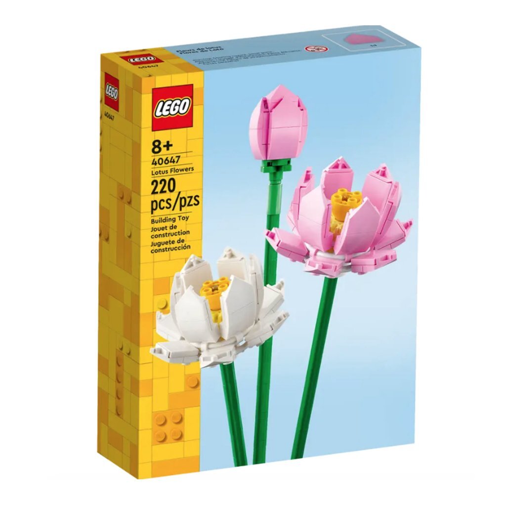 Lego Icons 40647 Botanical Flowers - Lotus Flowers Set