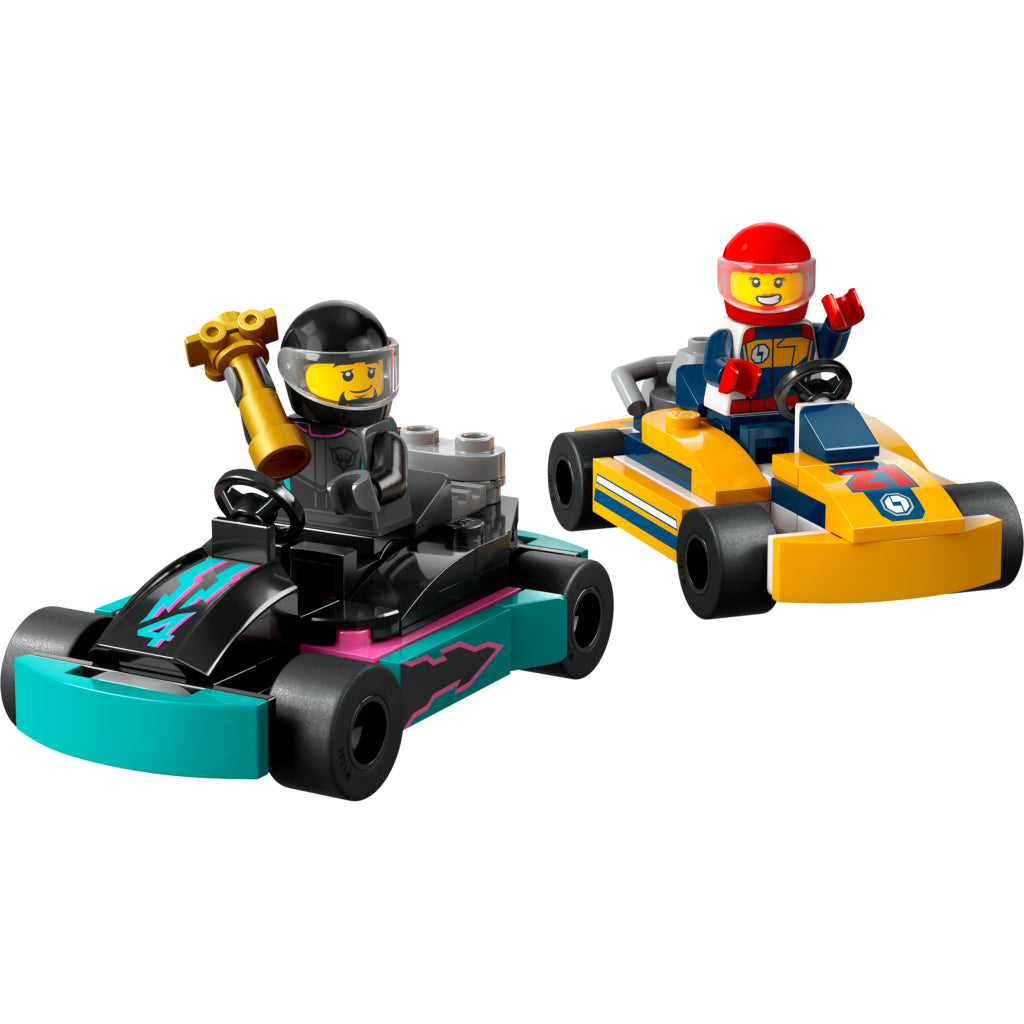 Lego City Karts and Racers Set with 2 Minifigures - 60400