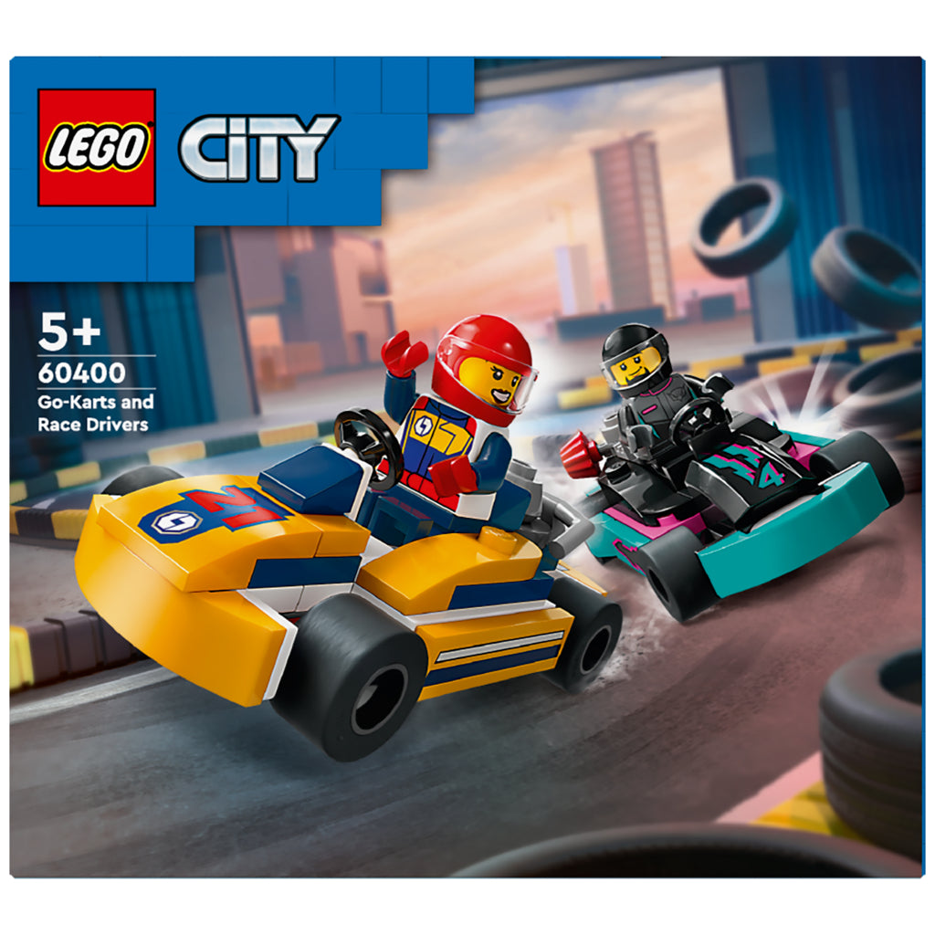 Lego City Karts and Racers Set with 2 Minifigures - 60400