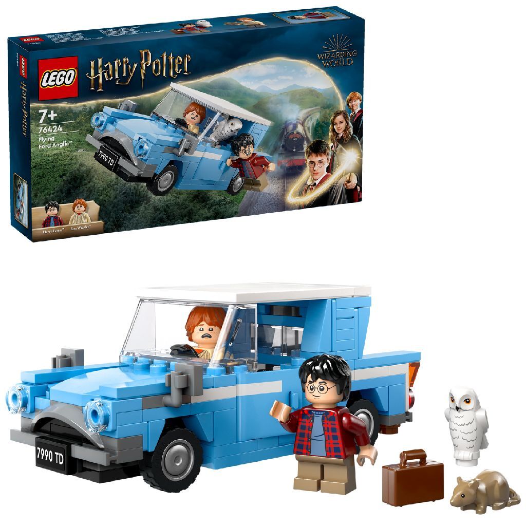Lego Harry Potter Flying Ford Anglia 76424 Building Set for Ages 7+