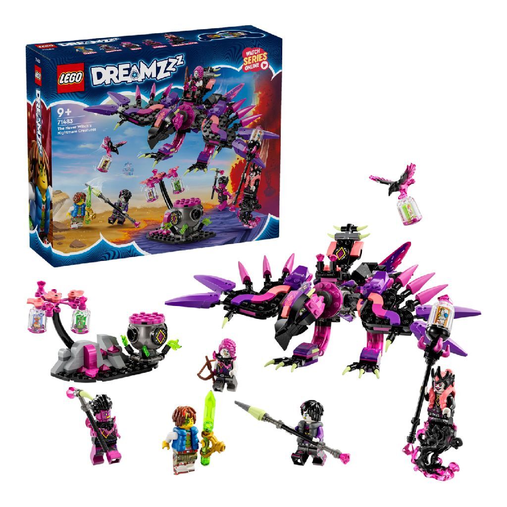 Lego Dreamzz The Nightmare Creature Nether Witch - Building Set for Ages 9+