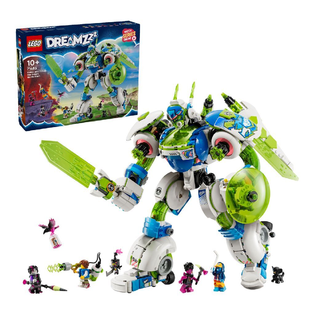 Lego Dreamzz Mateo and Z-Bob Knight Mech Building Set - 1333 Pieces