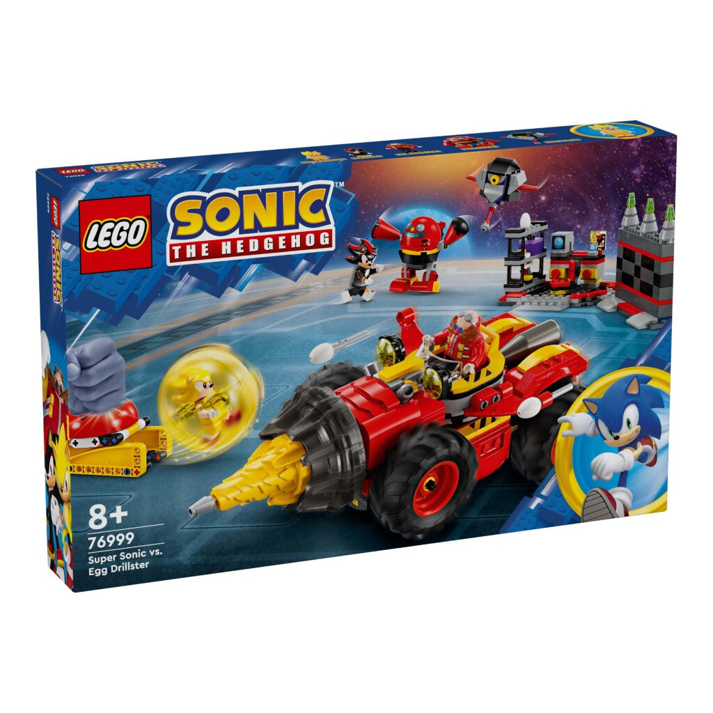 Lego Sonic vs Egg Drillster 76999 Building Set for Ages 8+