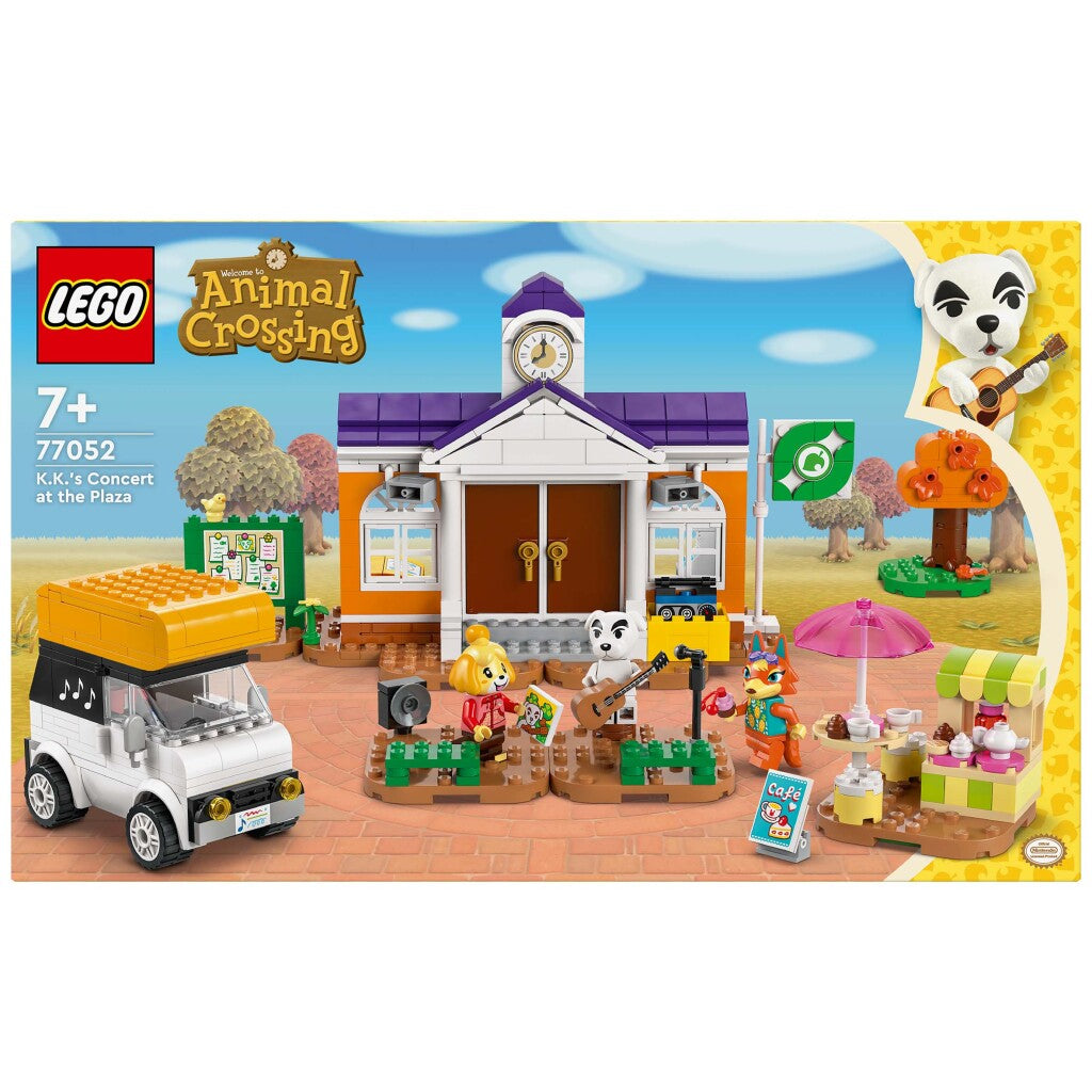 Lego Animal Crossing K. K.'s Plaza Concert 77052 Building Set for Ages 7+