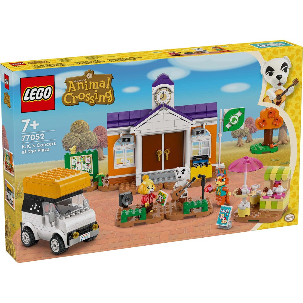 Lego Animal Crossing K. K.'s Plaza Concert 77052 Building Set for Ages 7+