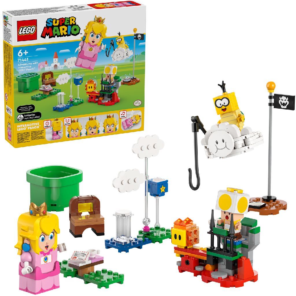 Lego Super Mario Interactive Peach 71441 - Nintendo Toy for Ages 6+