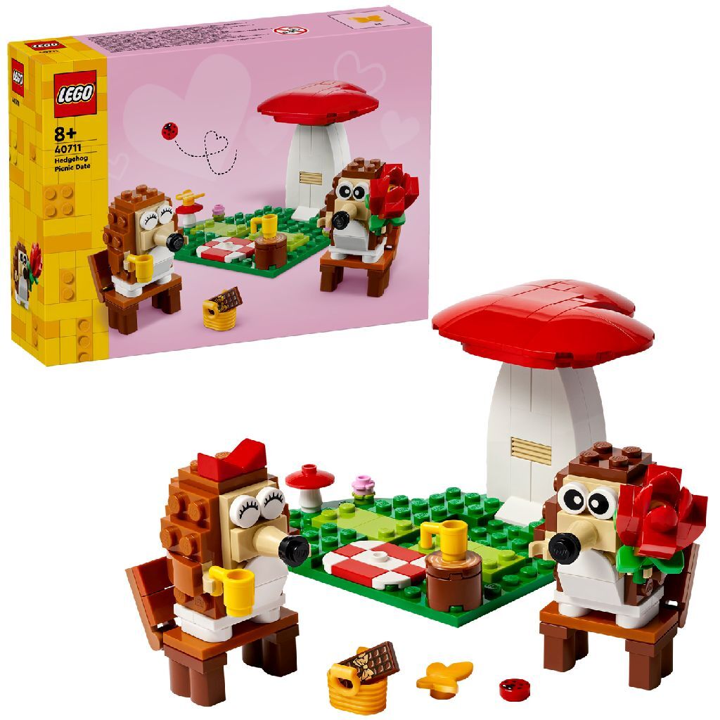 Lego Seasonal 40711 Hedgehog Picnic Set - 166 Pieces