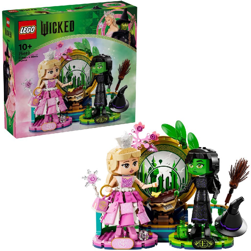 Lego Wicked Movie 75682 Elphaba and Glinda Building Set