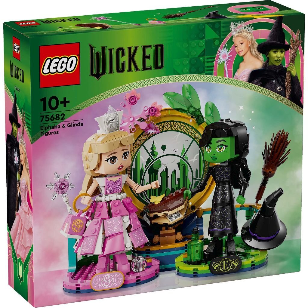 Lego Wicked Movie 75682 Elphaba and Glinda Building Set