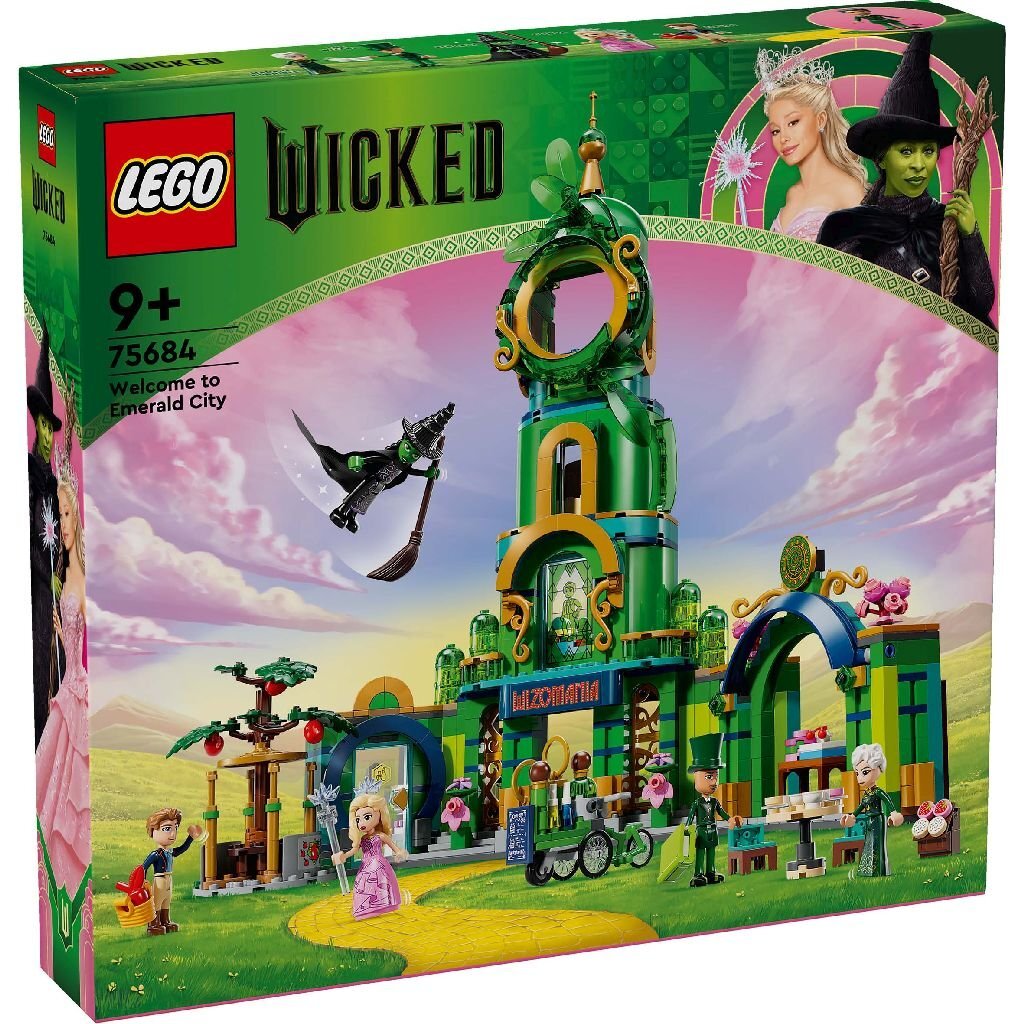 Lego Wicked Movie 75684 Welcome to Emerald City Building Set