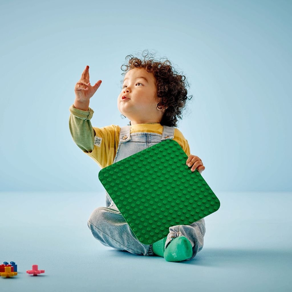 Lego Duplo 10460 Classic Green Baseplate - 25 cm for Building