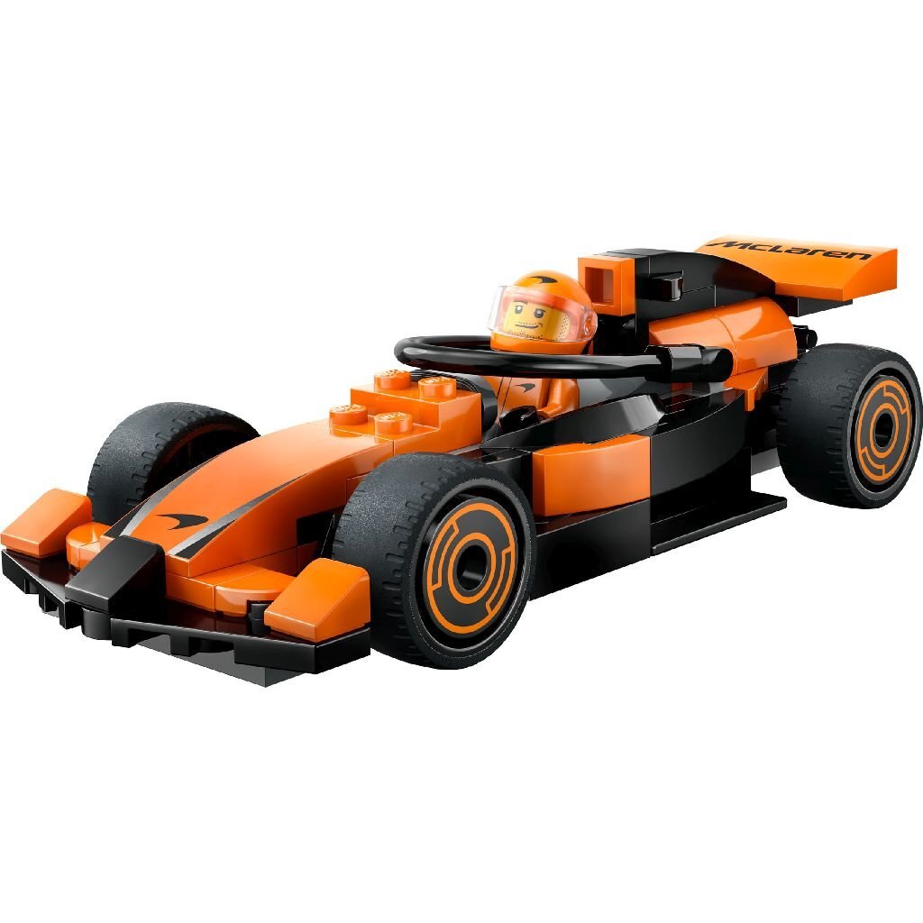 Lego City F1 Driver with McLaren Race Car 60442 - Toy Set for Ages 6+
