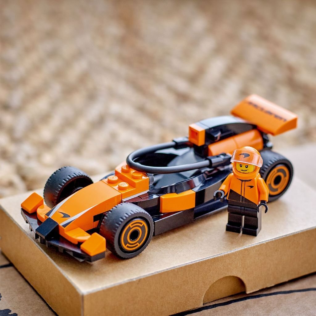 Lego City F1 Driver with McLaren Race Car 60442 - Toy Set for Ages 6+