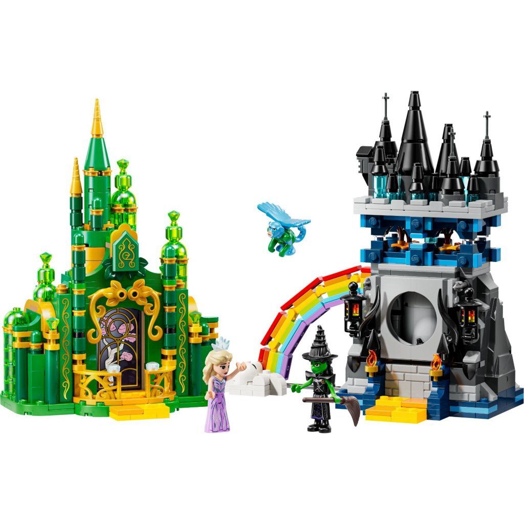 Lego Wicked 75689 Emerald City and Kiamo Ko Castle Building Set