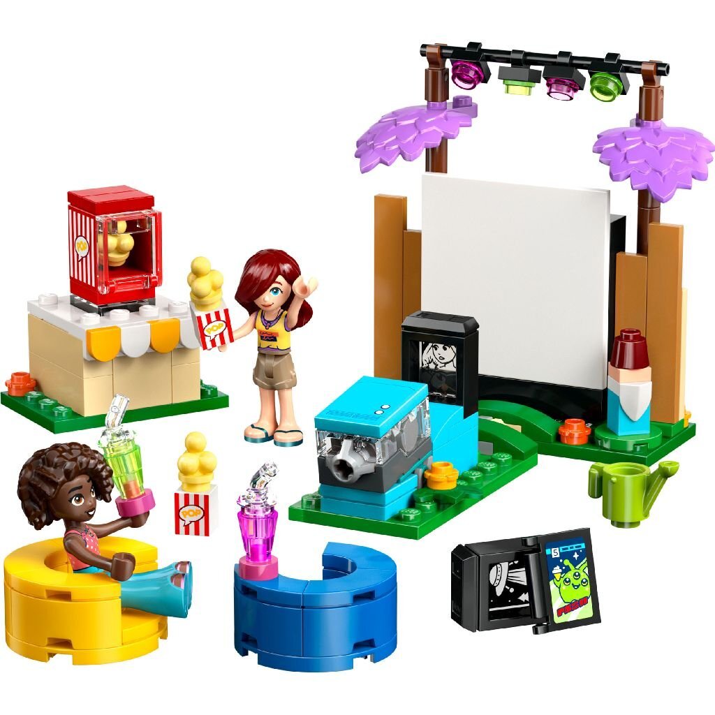Lego Friends Movie Night Set with 2 Figures and Accessories - 42642