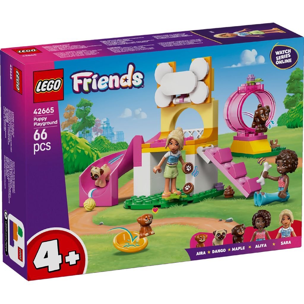 Lego Friends Dog Playground Set with 3 Dog Figures - 42665