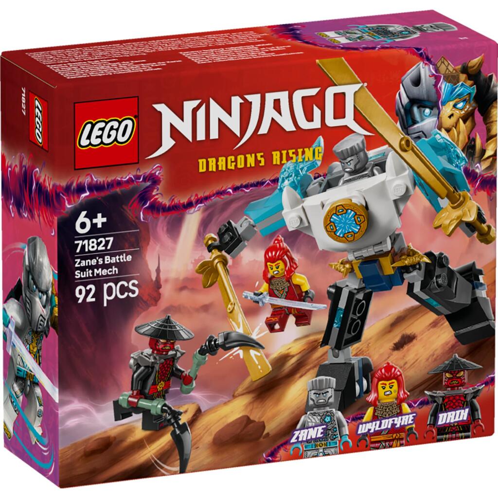 Lego Ninjago 71827 Zane's Battle Mech Building Set - 6+ Years