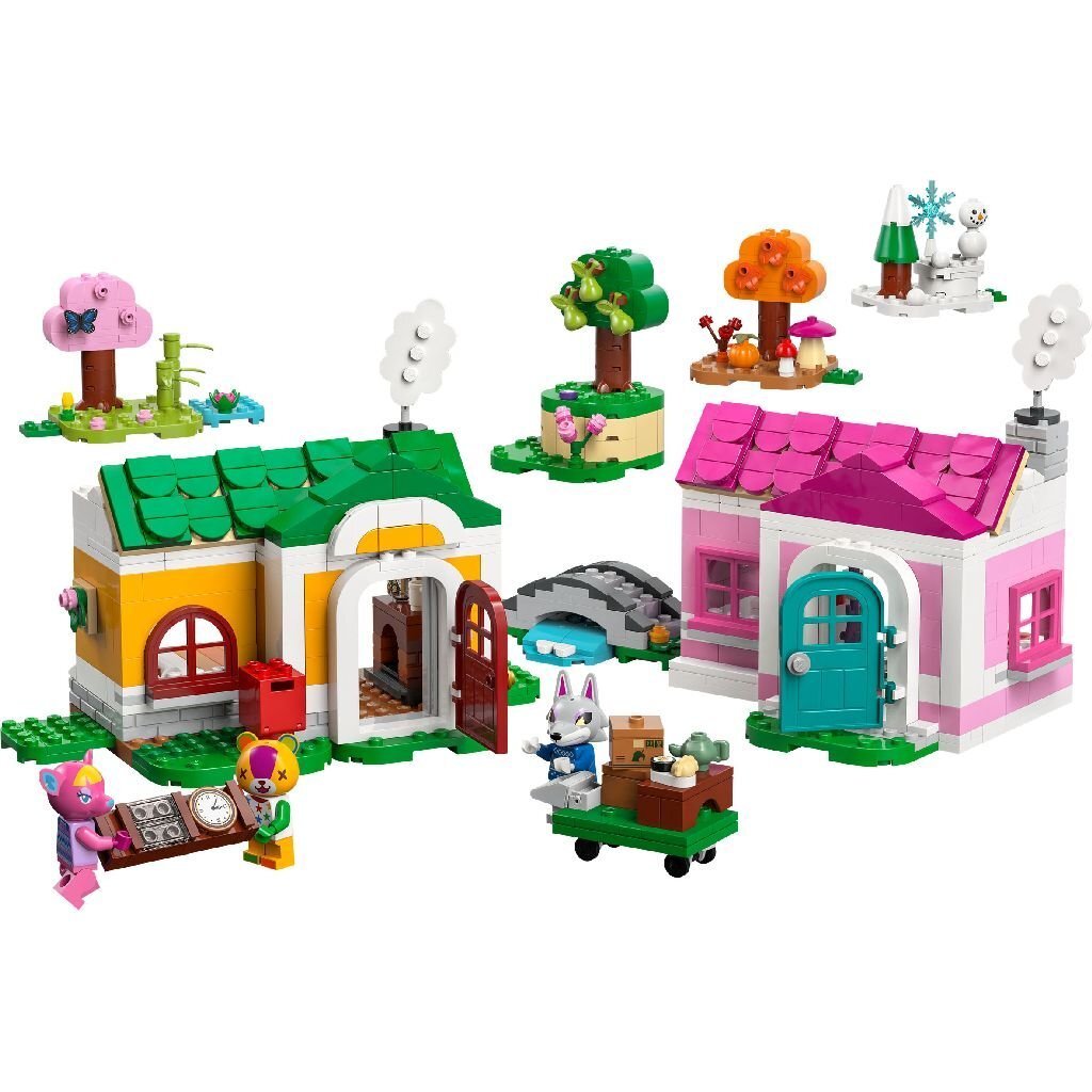 Lego Animal Crossing Creative Houses Seasons of Fun 77057 with 3 Minifigures