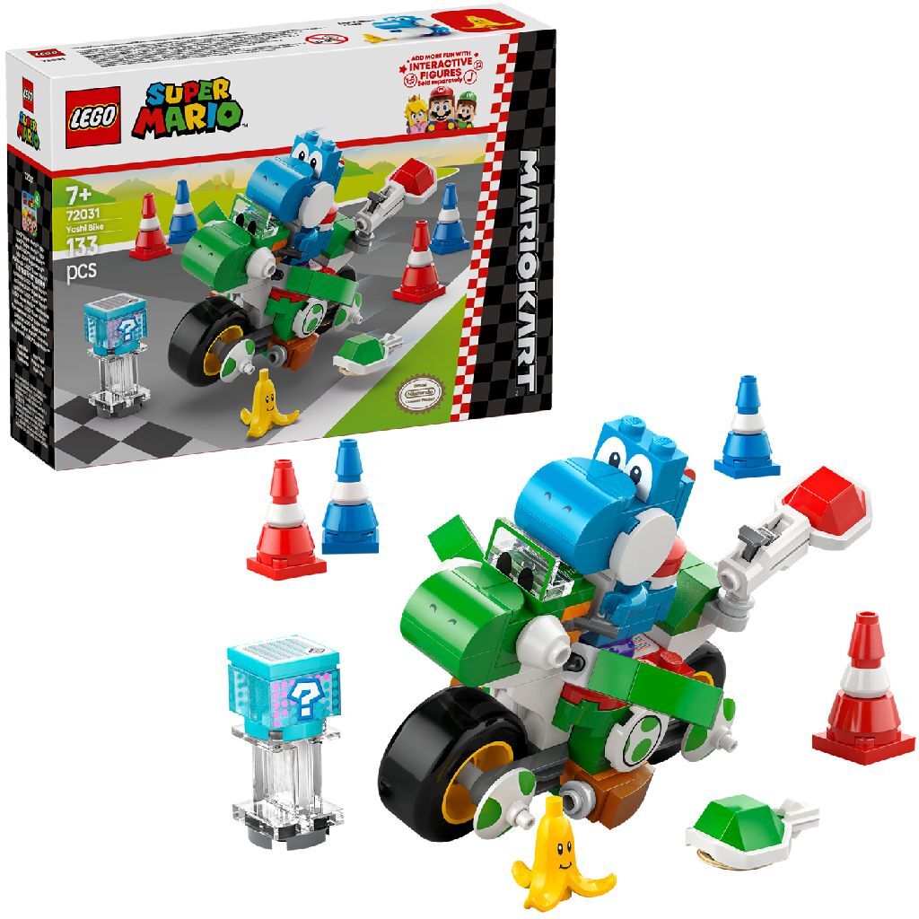 Lego Super Mario 72031 Mario Kart Yoshi-Crosser + Sound