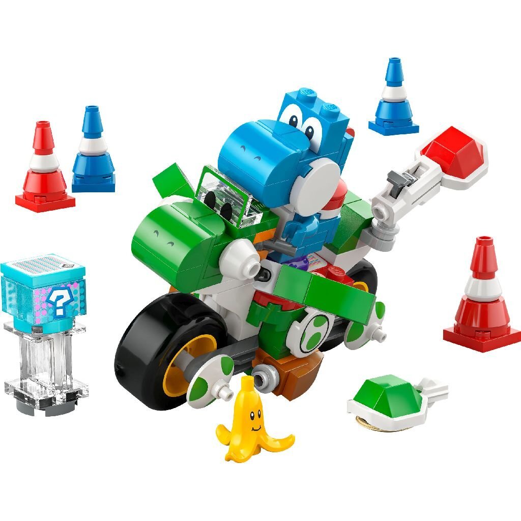Lego Super Mario 72031 Mario Kart Yoshi-Crosser + Sound