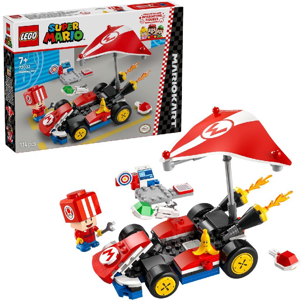 Lego Super Mario 72032 Mario Kart Standard Kart