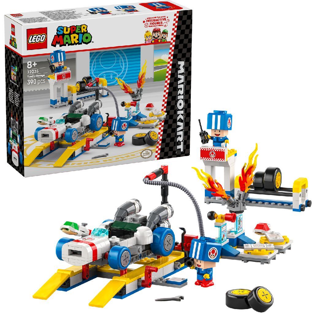 Lego Super Mario 72035 Mario Kart Toad's Garage