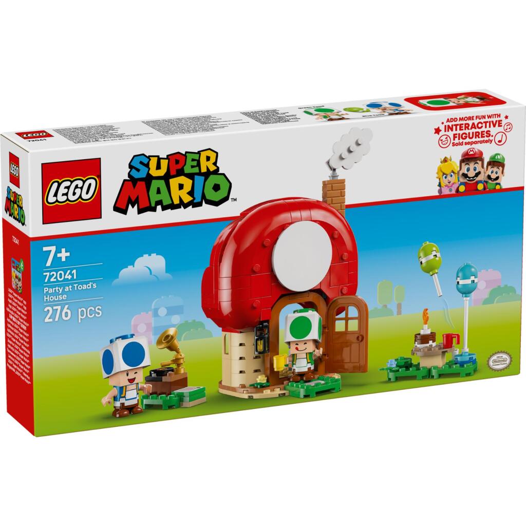 Lego Super Mario 72041 Toad's House Party