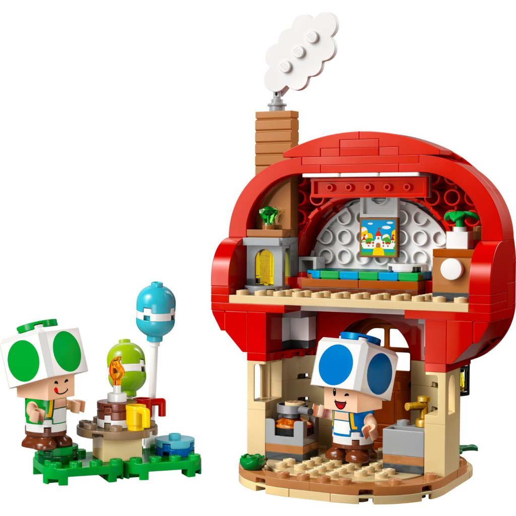 Lego Super Mario 72041 Toad's House Party