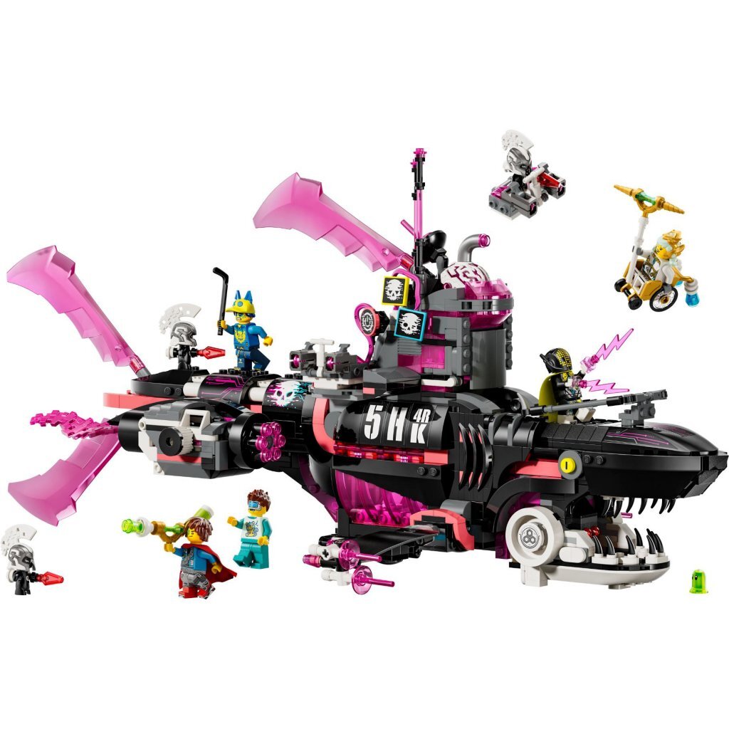 Lego Dreamzz Nightmare Shark Submarine Building Set - 9+ Years