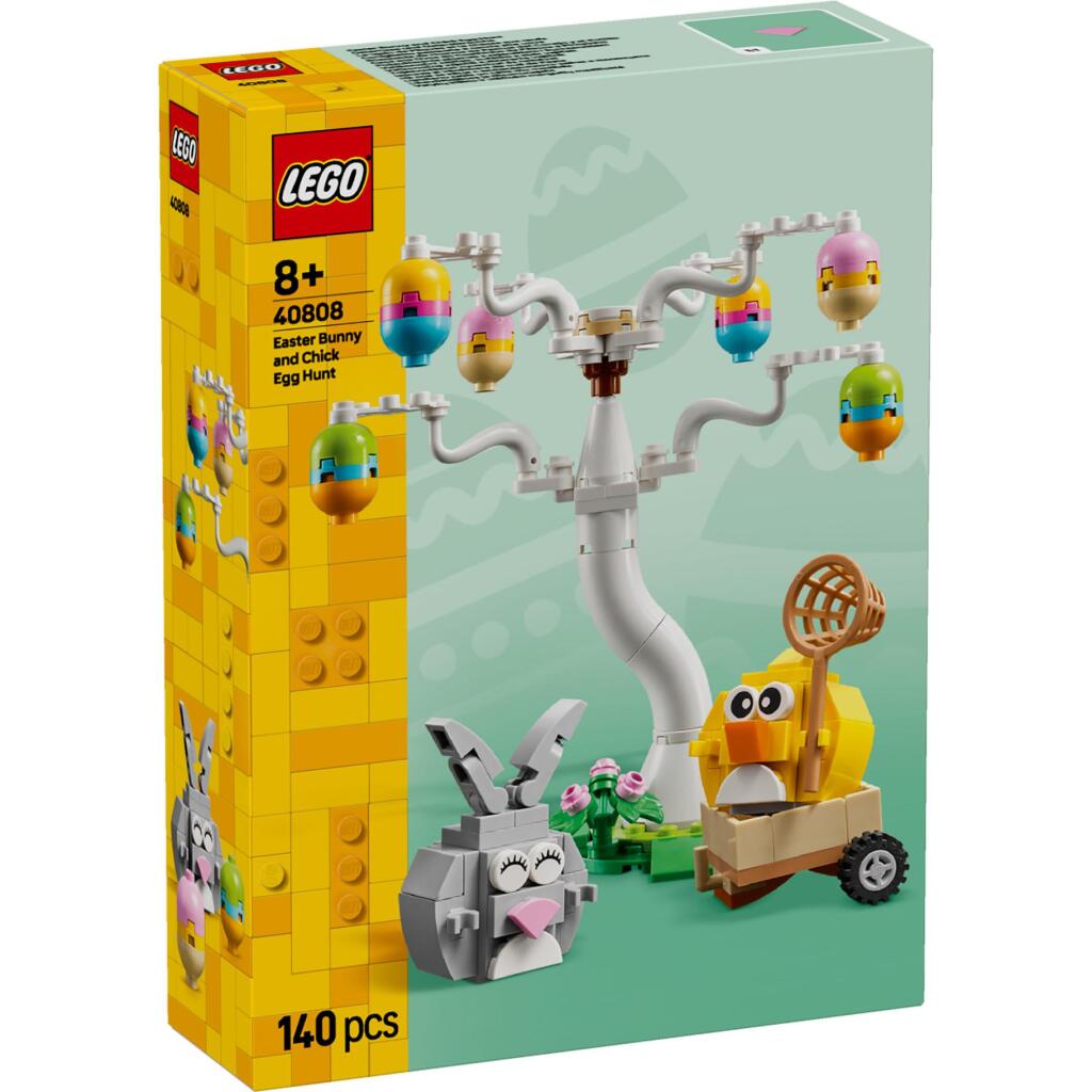 LEGO Seasons and Occasions Egg Hunt with Rabbit and Chick 40808