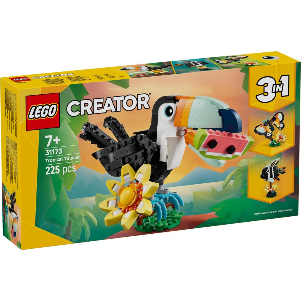 Lego Creator 3-in-1 Wild Animals Tropical Toucan 31173