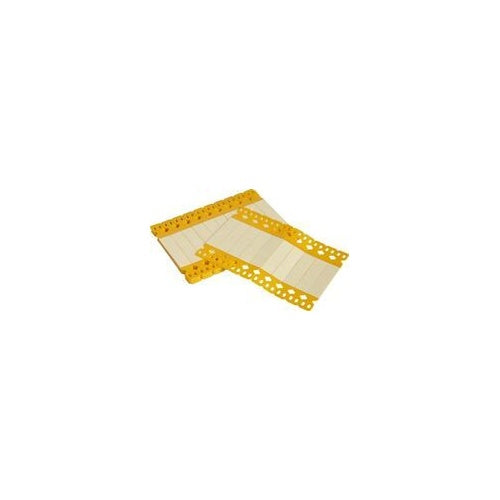 Brady, LC-103x15-B7644, Kabel Markierer/Schilder Heatex + Laminat, Gelb, 103 x 15mm (100 Stück) (620318) afbeelding 1
