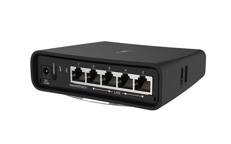 Mikrotik hAP ac2 1167 Mbit/s Black Power over Ethernet (PoE) afbeelding 3
