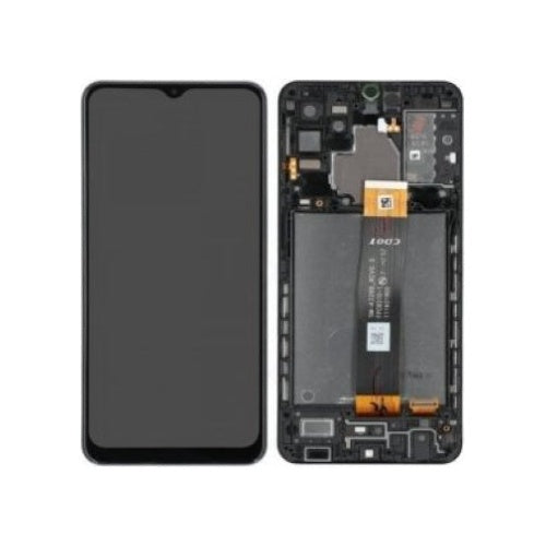 Samsung Front LCD Asm Black SM-A315 Galaxy A31 (GH82-22761A) afbeelding 1