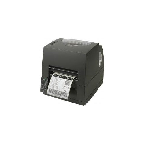 Citizen CL-S631II - Etikettendrucker - direct thermal / thermal transfer - Rolle (11,8 cm) - 300 dpi - bis zu 100 mm/Sek. - USB, RS232 - Schwarz (CLS631IINEBXX) afbeelding 1