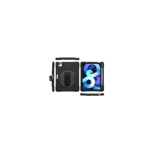 eSTUFF Defender Case - Hintere Abdeckung für Tablet - Silikon, Polycarbonat - Schwarz - 27,90cm (11") - für Apple 10.9"  iPad Air (4. Generation, 5. Generation), 27,90cm (11")  iPad Pro (ES681551-BULK) afbeelding 1
