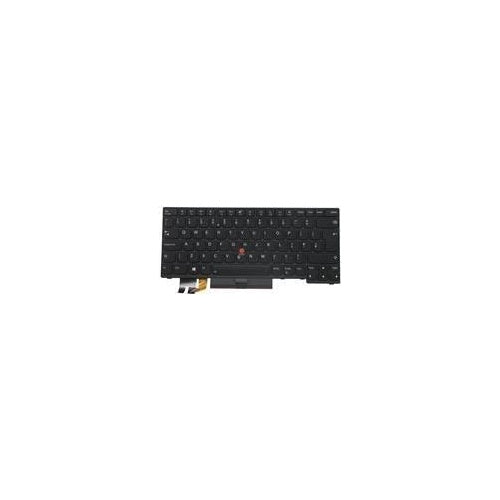 Lenovo Lite-On - Ersatztastatur Notebook - mit Trackpoint, UltraNav - hinterleuchtet - QWERTY - GB - Schwarz - für ThinkPad P14s Gen 1, P14s Gen 2, T14 Gen 1, T14 Gen 2 (5N20V43928) afbeelding 1